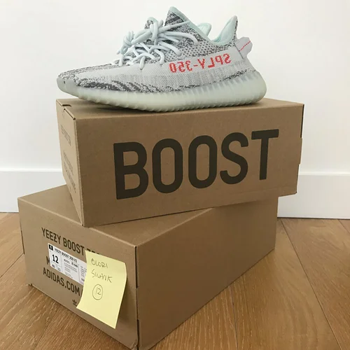 real yeezy boost 350 box adidas Yeezy Boost 350 Turtledove Sz 13 (PREOWNED) – Restock Ave main image 1