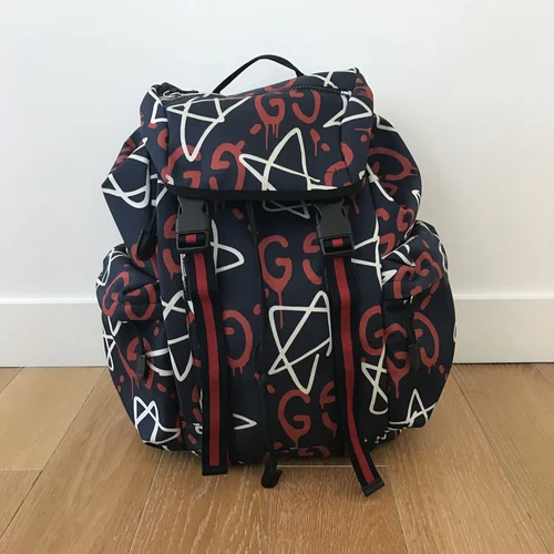 Gucci Ghost Stars Canvas Backpack — Olori Swank display picture 1