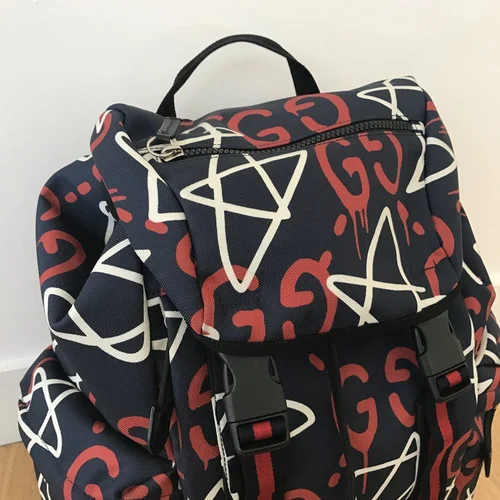 Gucci Ghost Stars Canvas Backpack — Olori Swank display picture 1