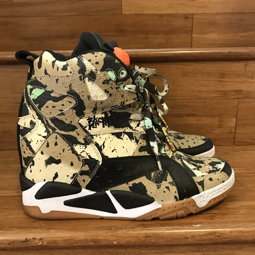 Wedge Heel Melody Wedge Sneaker Melody Ehsani Reebok Pump