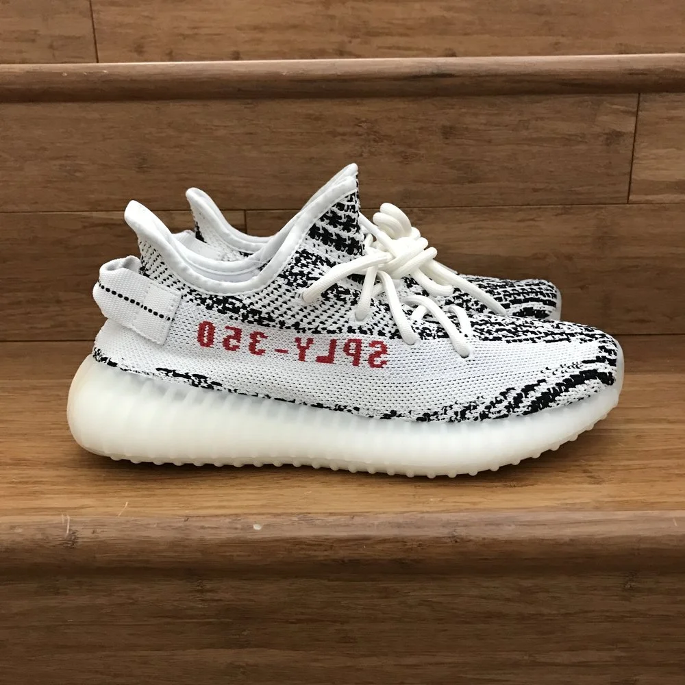 men adidas yeezy boost 350 v2 zebra