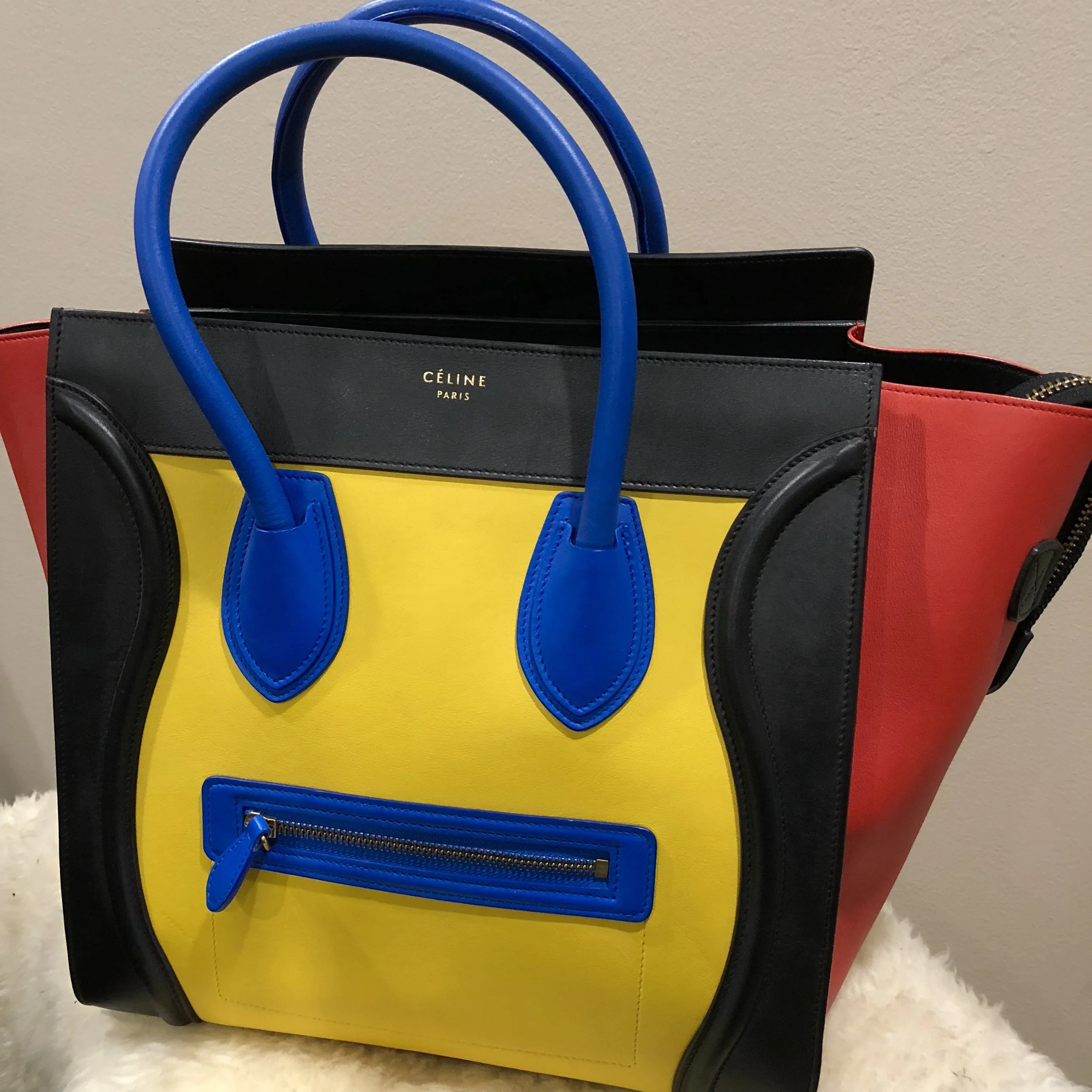 CÉLINE TRICOLOR PRIMARY LUGGAGE