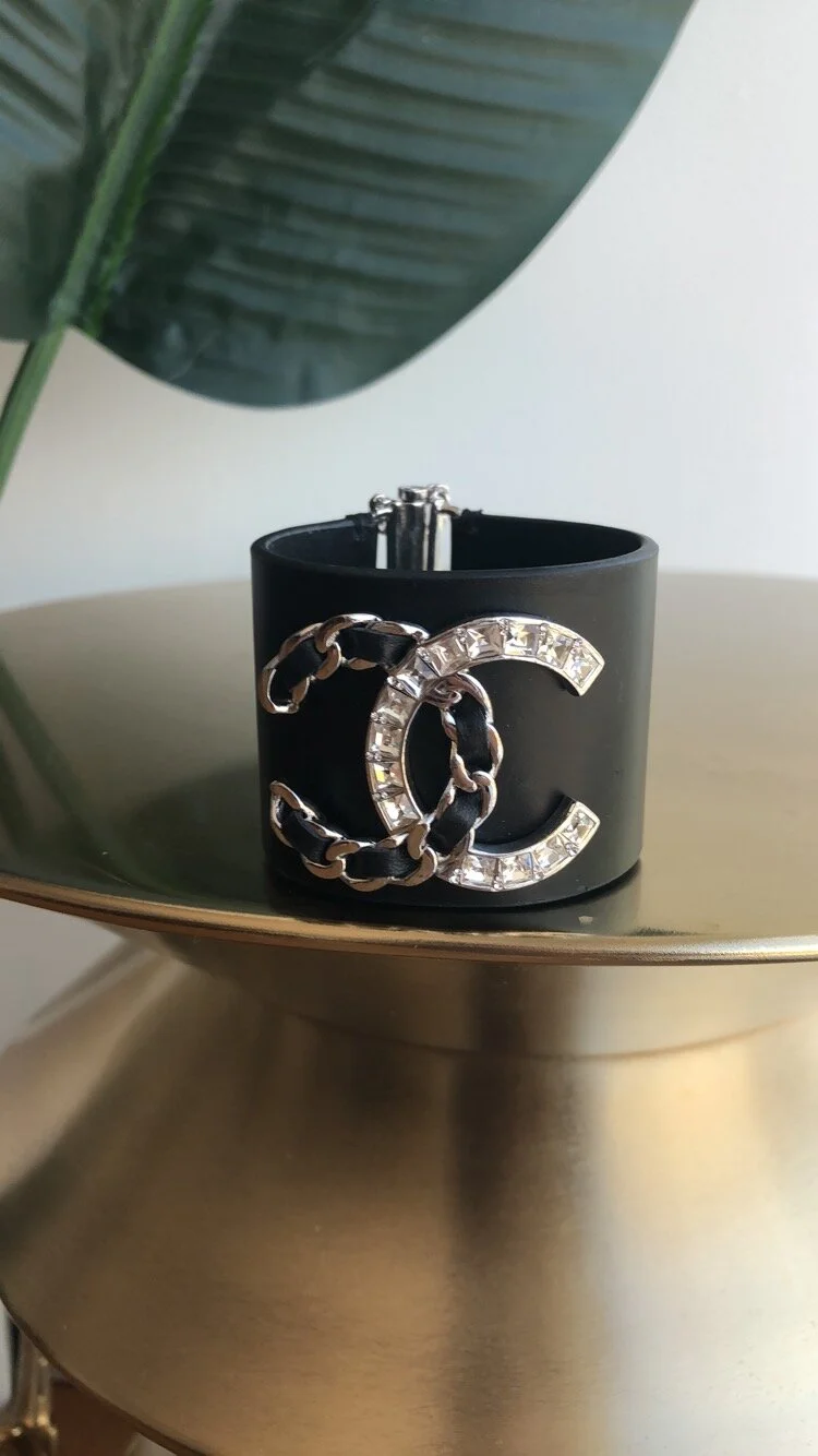 Chanel Leather Cuff
