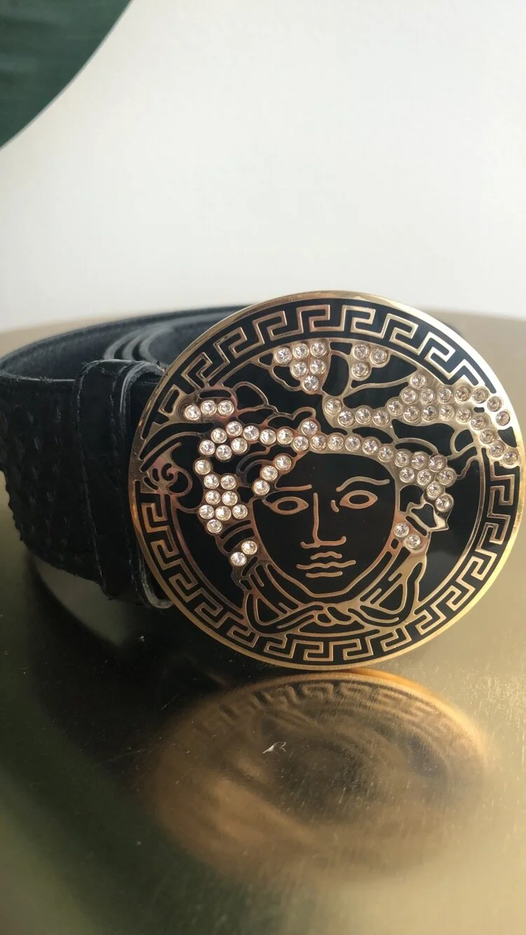 Versace Medusa Head Belt