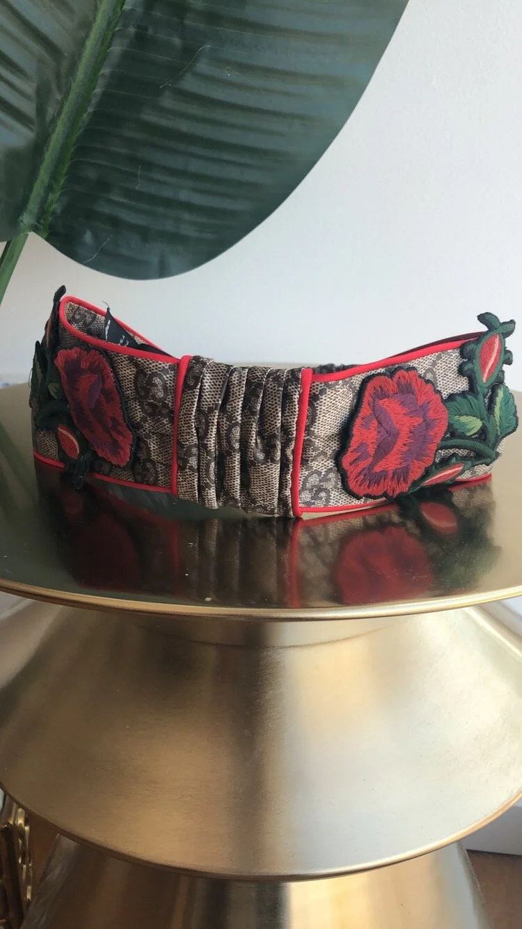 Gucci Monogram Floral Headband