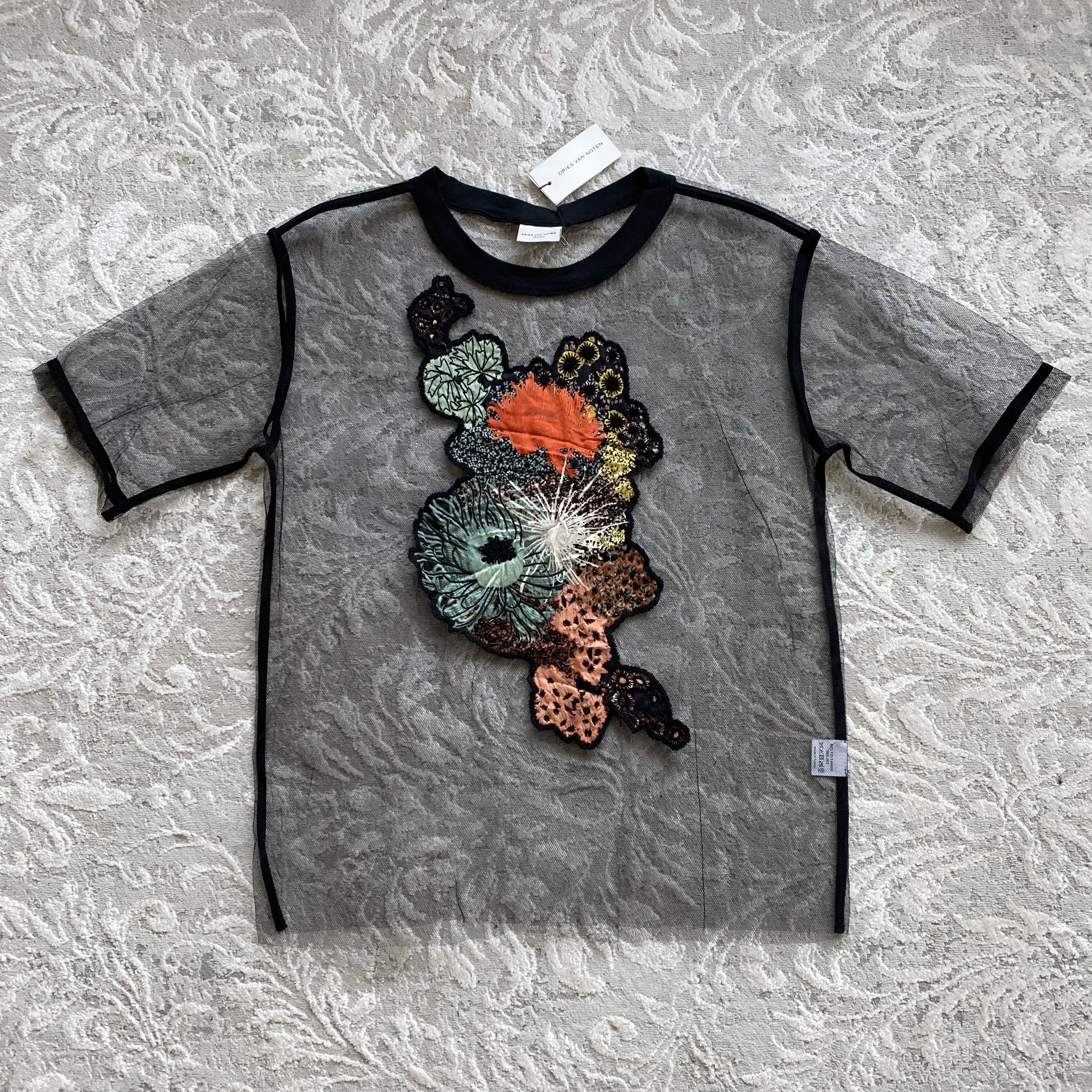 Dries Van Noten Mesh Top - Unisex Size Medium