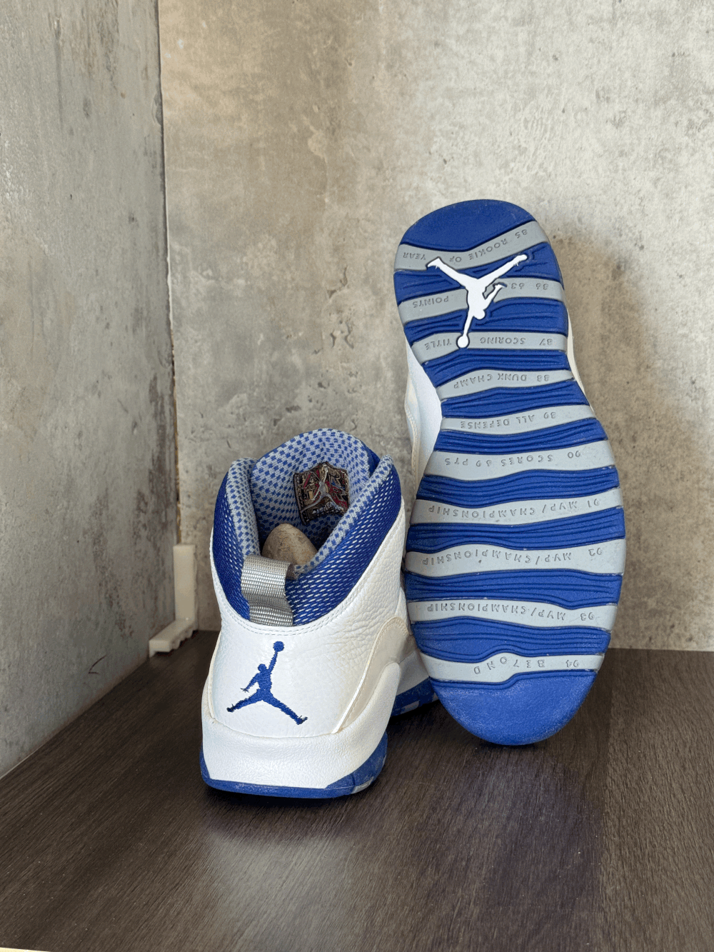 Air Jordan 10 Retro TXT 'Old Royal' - Men's Size 7.5 (Women's 9.5