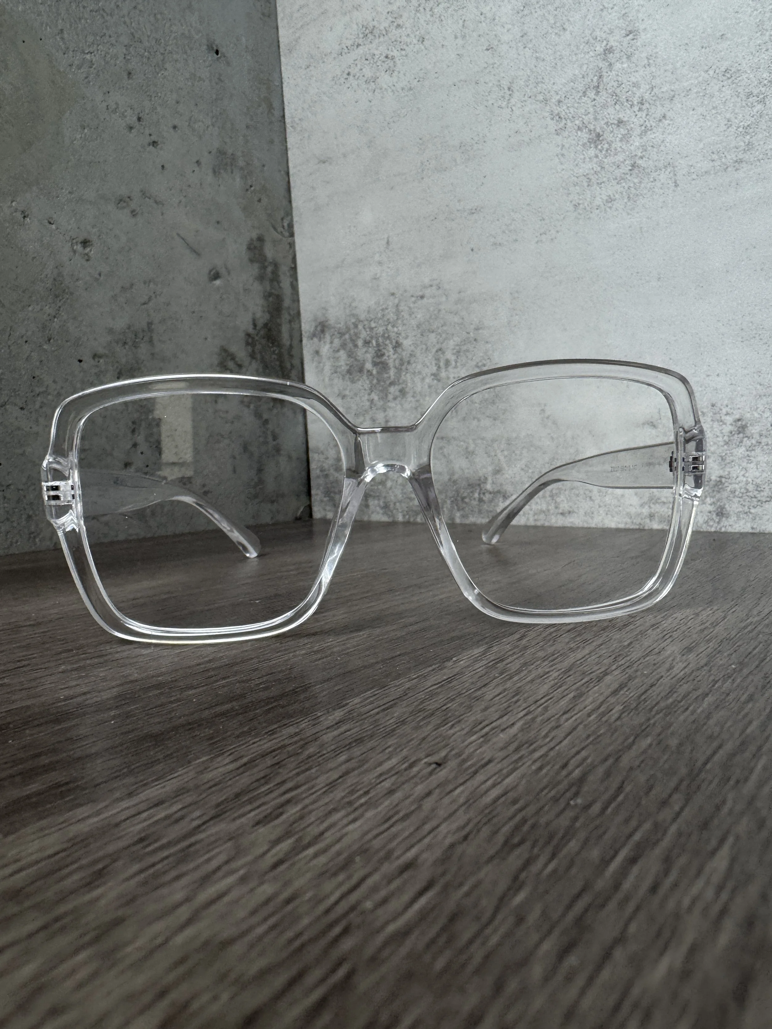 Clear Frame Clear Lens Glasses