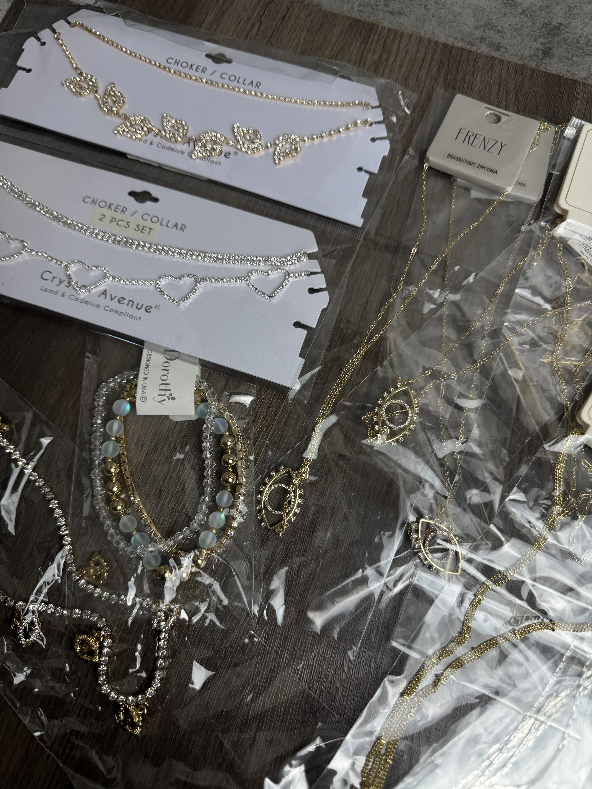 Assorted Accessories - 10 Pieces- Bag F