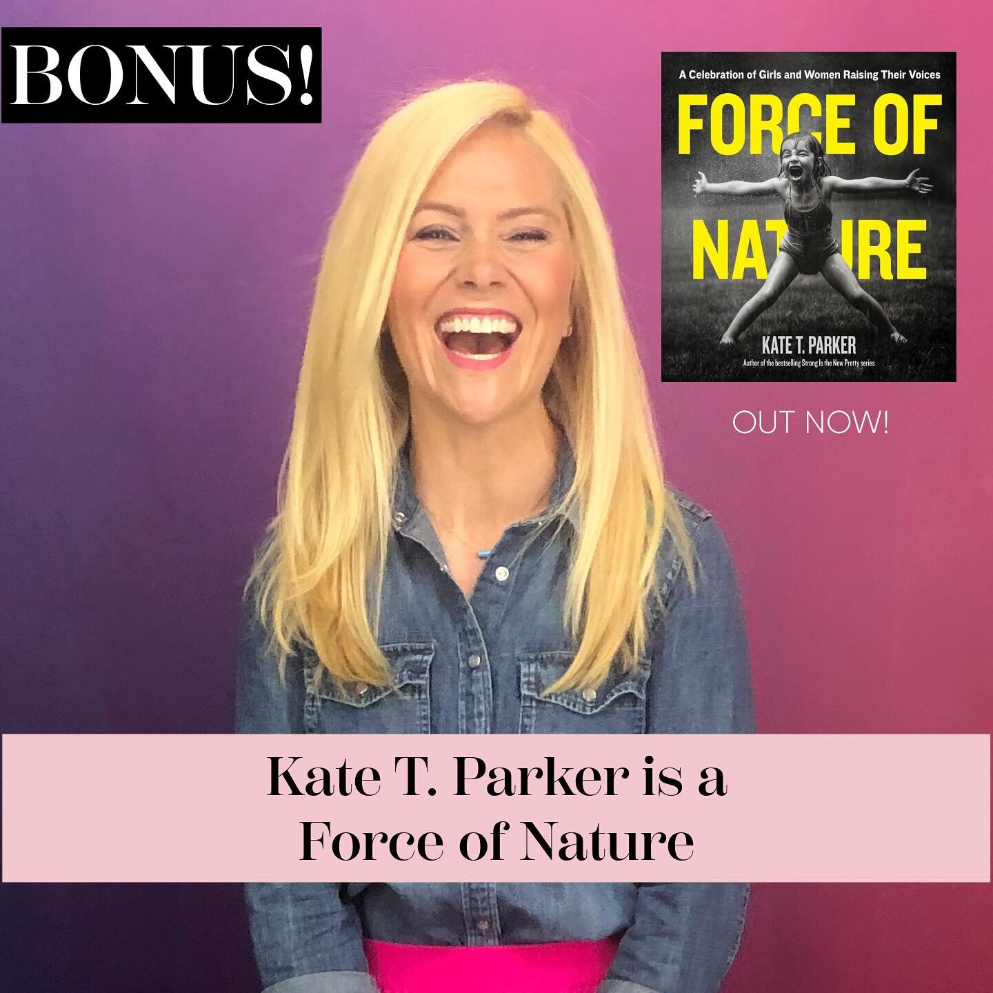 BONUS episode! 🎉 I&rsquo;ve been such a longtime fan and followed of @katetparker&rsquo;s photographs and her new book Force of Nature is out today. 

On this short little bonus episode, Kate and I talk about her journey to shooting confident and po