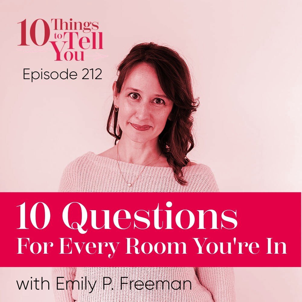 One of my greatest teachers Emily P. Freeman says, &quot;Our whole life is like a house, and every commitment, community, role, and relationship is like a room.&quot;⁠
⁠
She explores this idea in her New York Times best selling new book How To Walk I