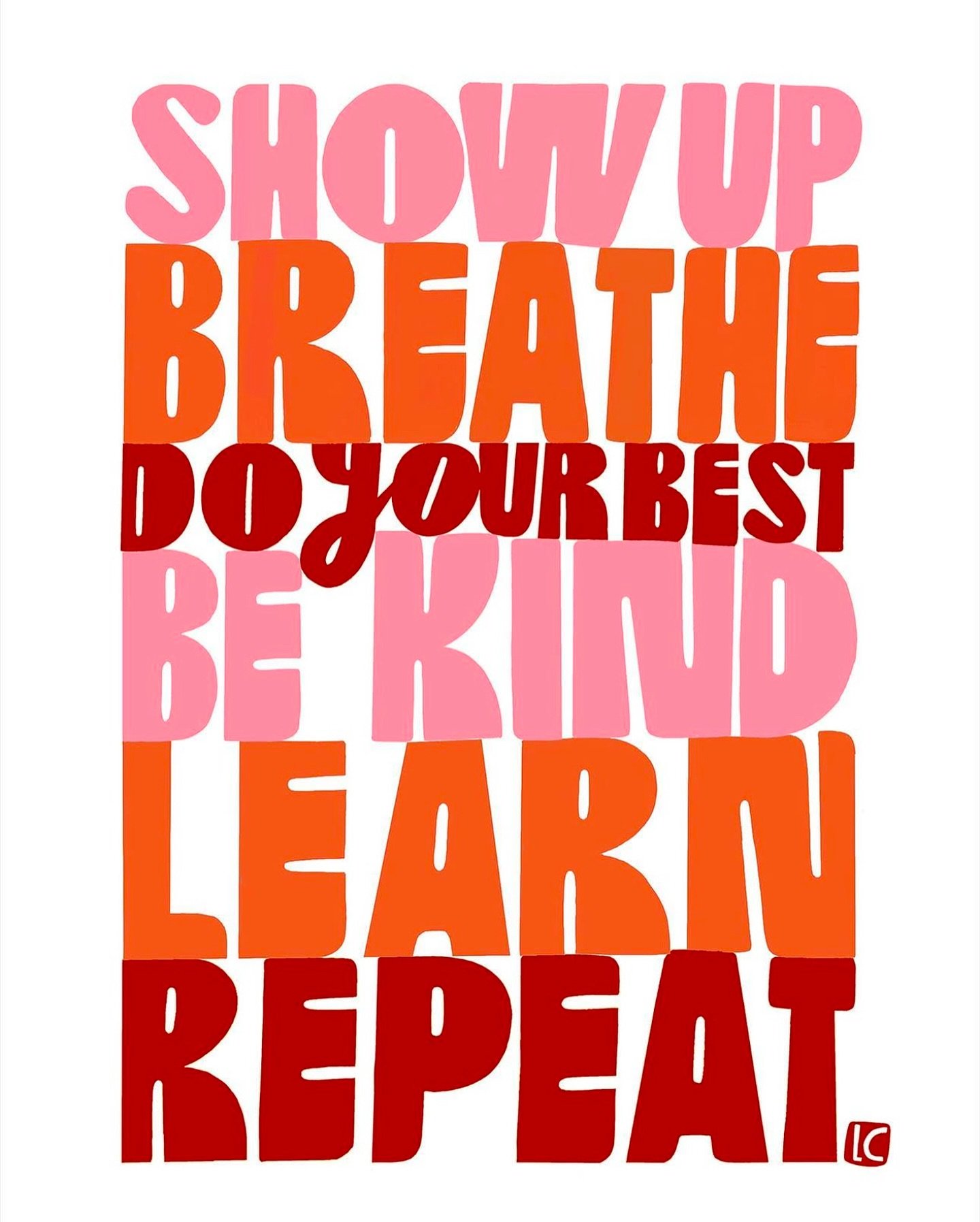 Happy Thanksgiving, my friends! ❤️ This is my life philosophy every day, but especially through the holiday season. 

Thankful for you, always. 

🎨 = @lisacongdon