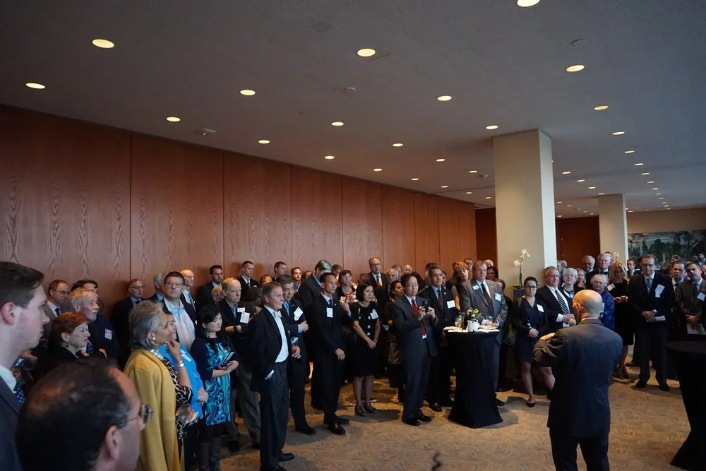 8th Annual Consuls Reception in 2017 with Admiral James Stavridis.