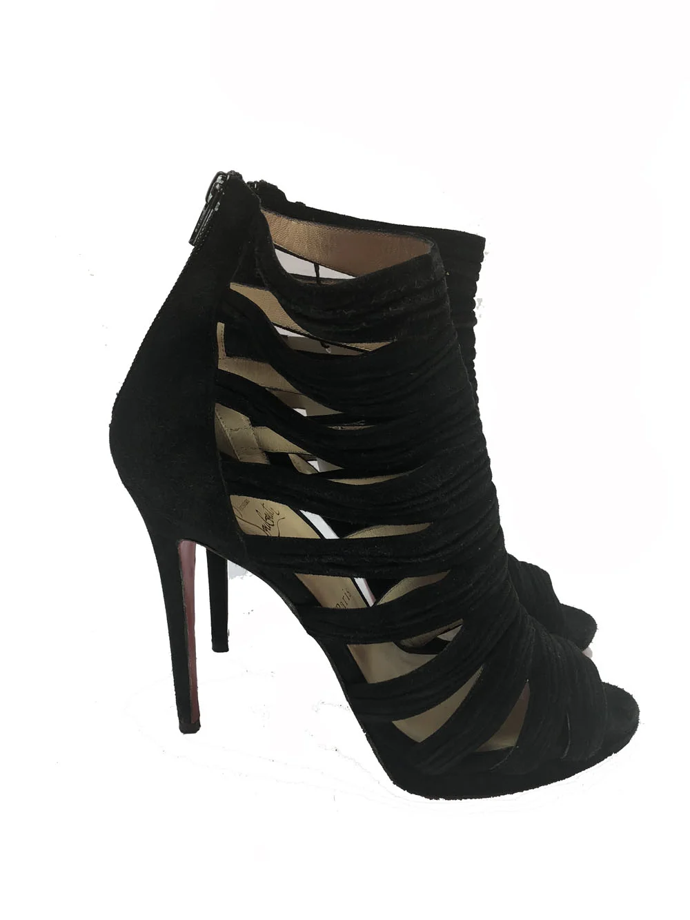 louboutin black suede cage heels side.jpg