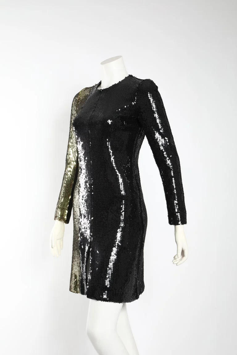 Sonia Rykiel Long Sleeve Sequin Dress Entre Nous Showroom Sonia Rykiel Long Sleeve Sequin Dress Entre Nous Showroom