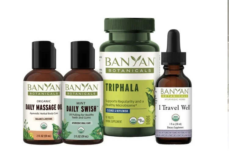Ayurvedic Travel Bundle 