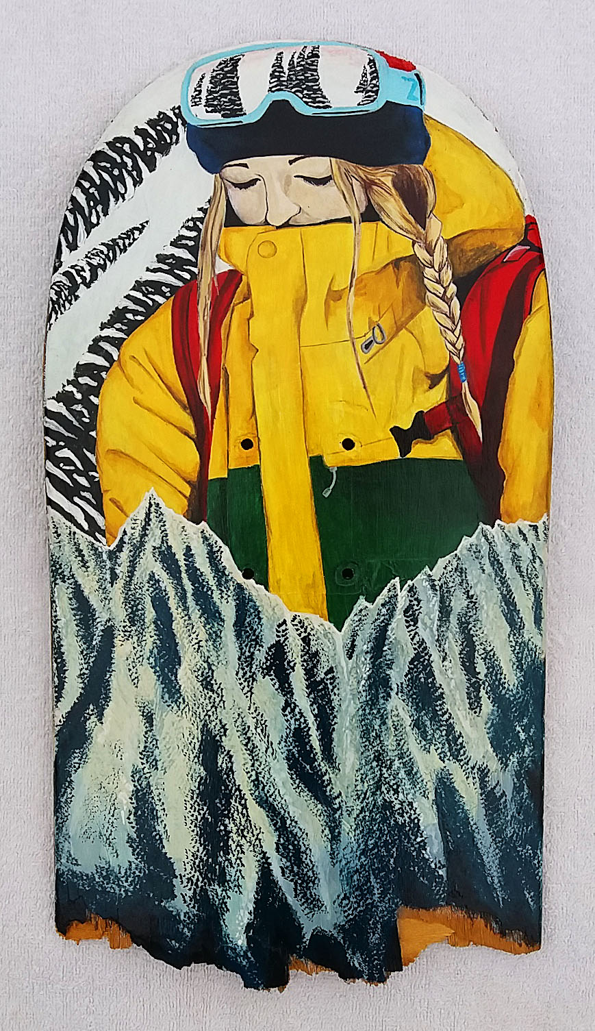 Skateboard Snow Collage