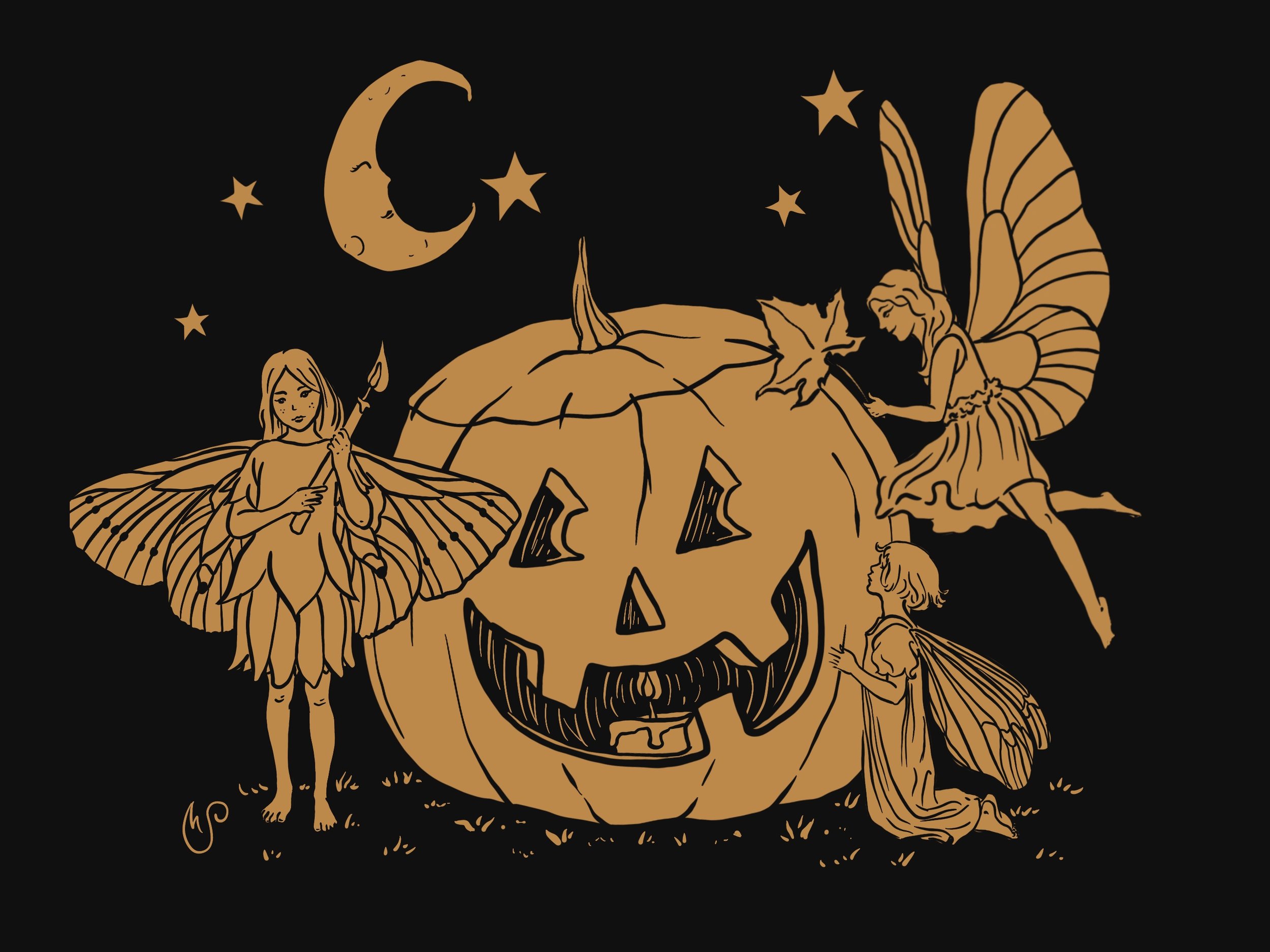 Inktober day 24: Fairy