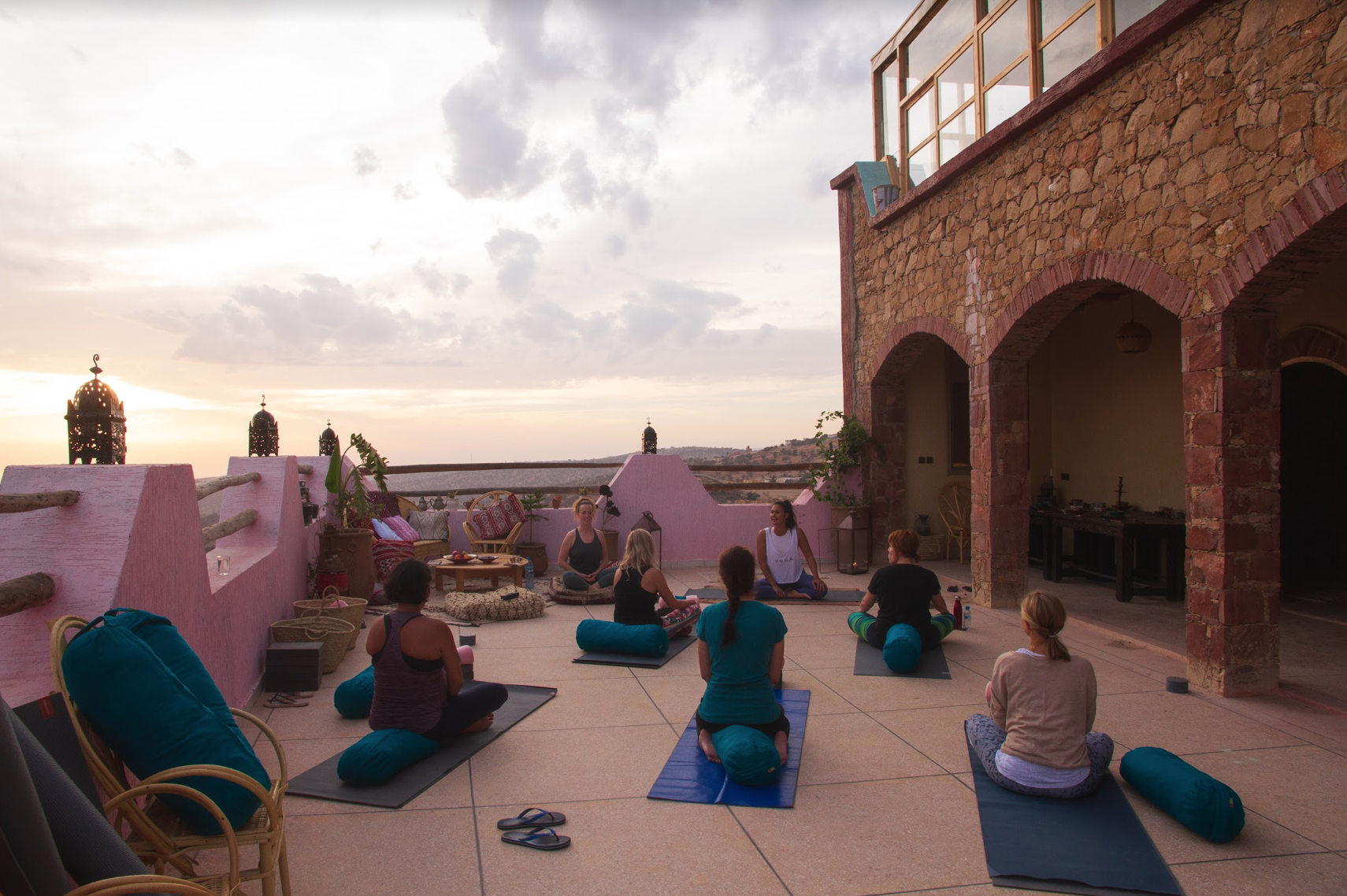 Sun Terrace Yoga Class