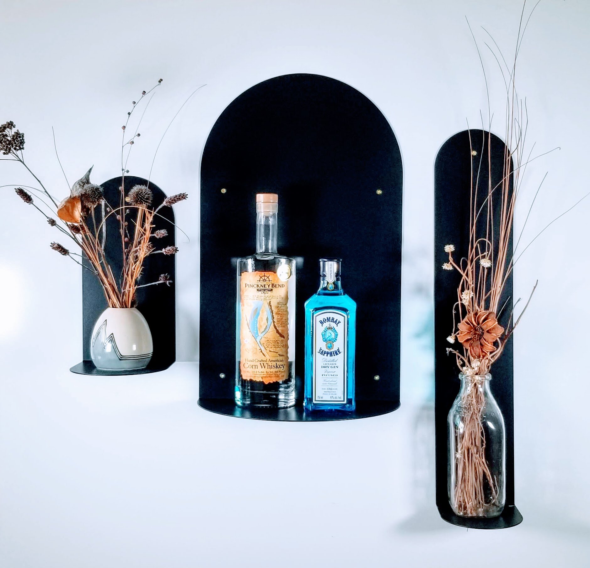 CURVES SHELF BLACK
