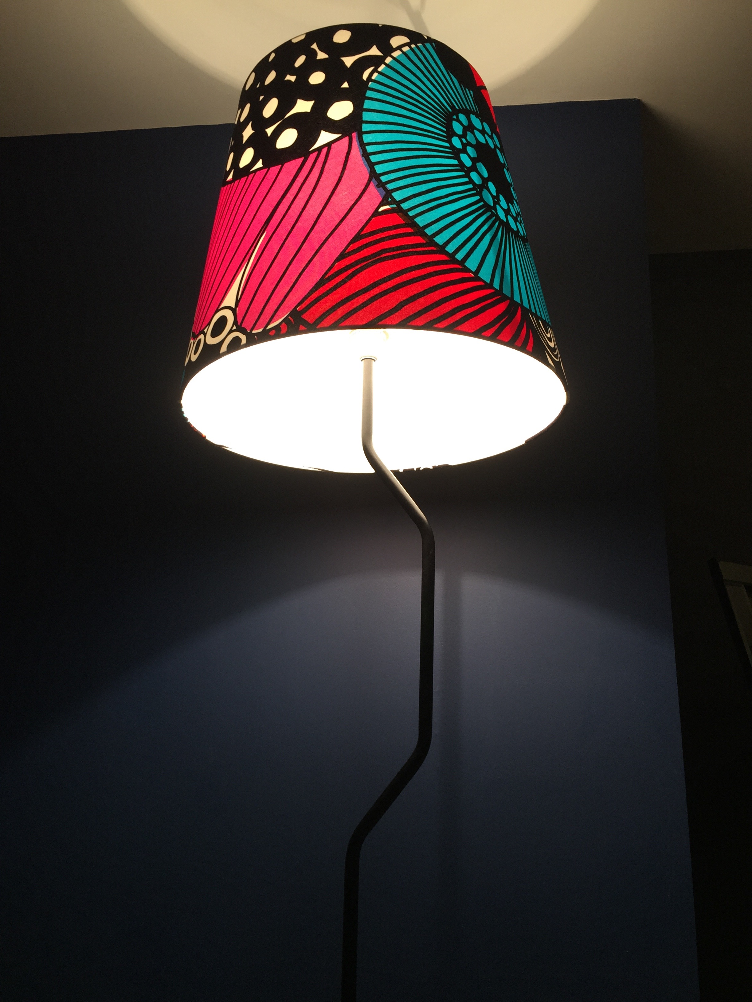 Marimekko Fabric lampshades by feature-lighting.co.uk