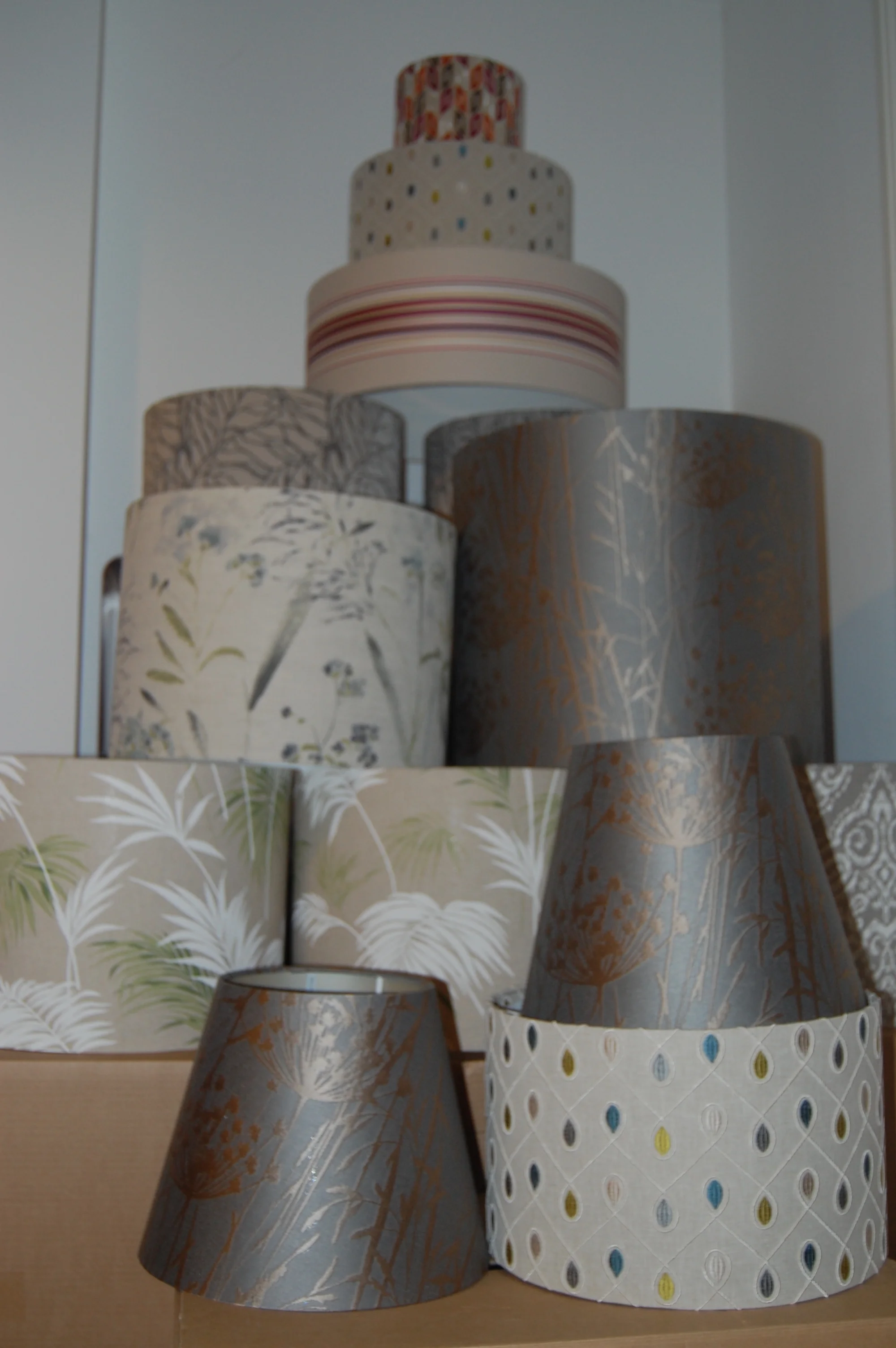 Supply us your fabric offcuts by any fabric manufacturers & we can turn it into unique & valuable lampshade stock for you to sell that will really set you apart from your competitors ( minimum fabric size applies) Bespoke Trade Lampshades fr…