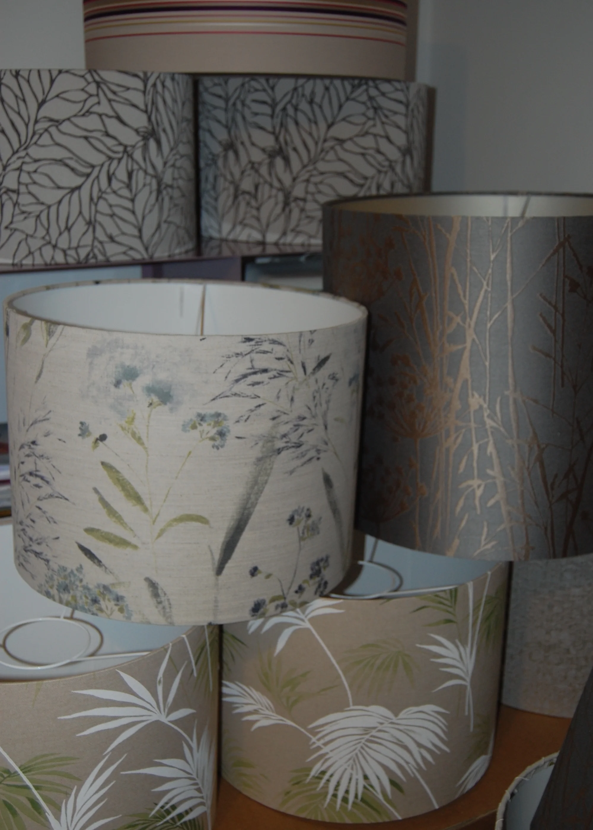 Maison Voyage Fabric lampshades made bespoke by us in customer supplied fabric - we offer a wider choice of shapes and sizes & quick turnaround too, as they are handmade by us in Lancashire to the highest quality standards. Feature Lighting is a…