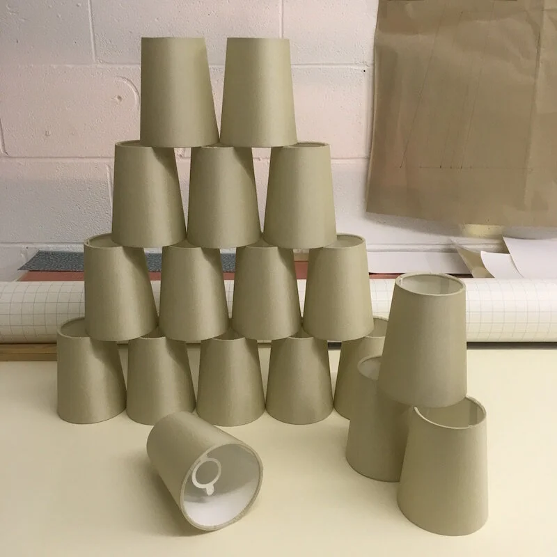Mini lamp shades made to order