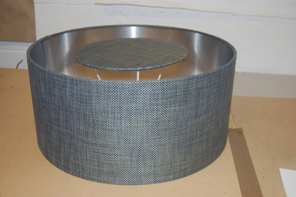 This is a Fabric Covered Baffle diffuser