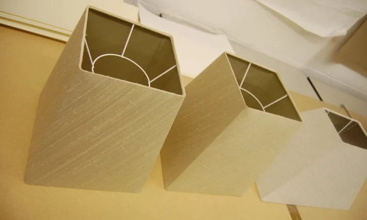 Rectangle Square Oblong Lamp Shades — Feature-Lighting.co.uk