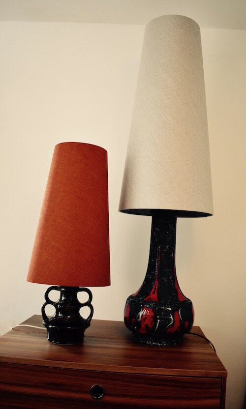Fat Lava Lamp Replacement Shades, Antique Lamp Shades For Standard Lamps