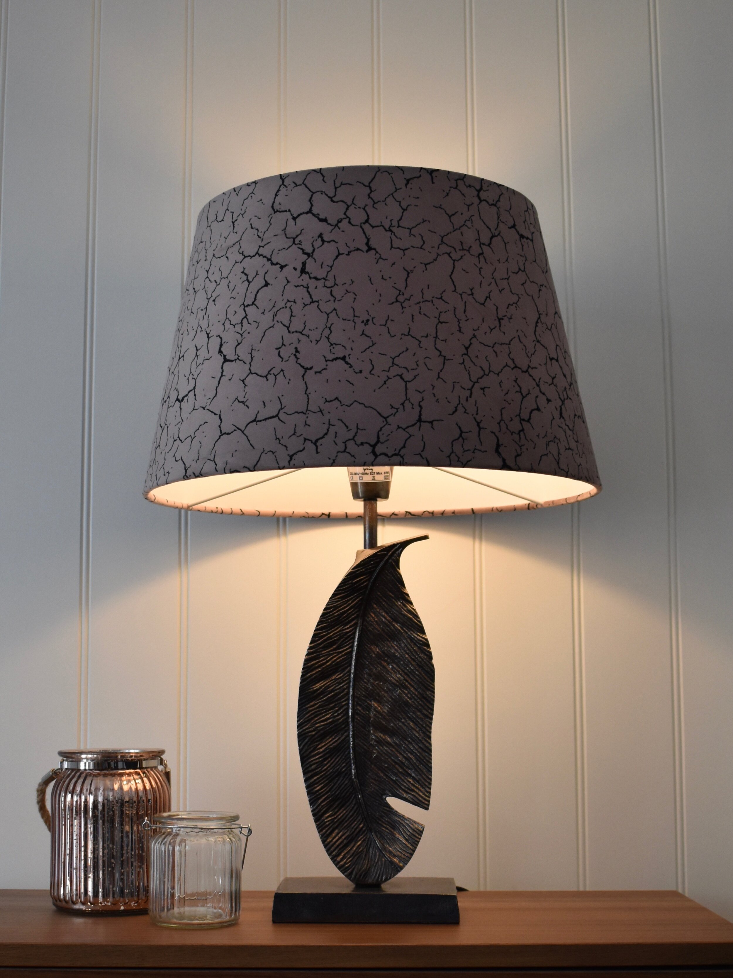 Tapered French Drum Empire Lamp Shades, Drum Table Lampshades Uk