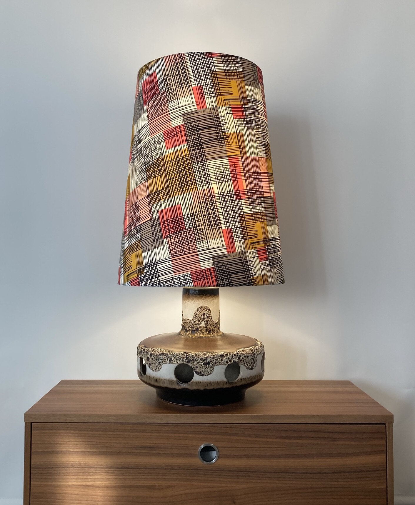 Retro Mid Century Modern Lampshade