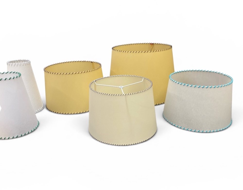 Whipped edge parchment lampshades.jpeg