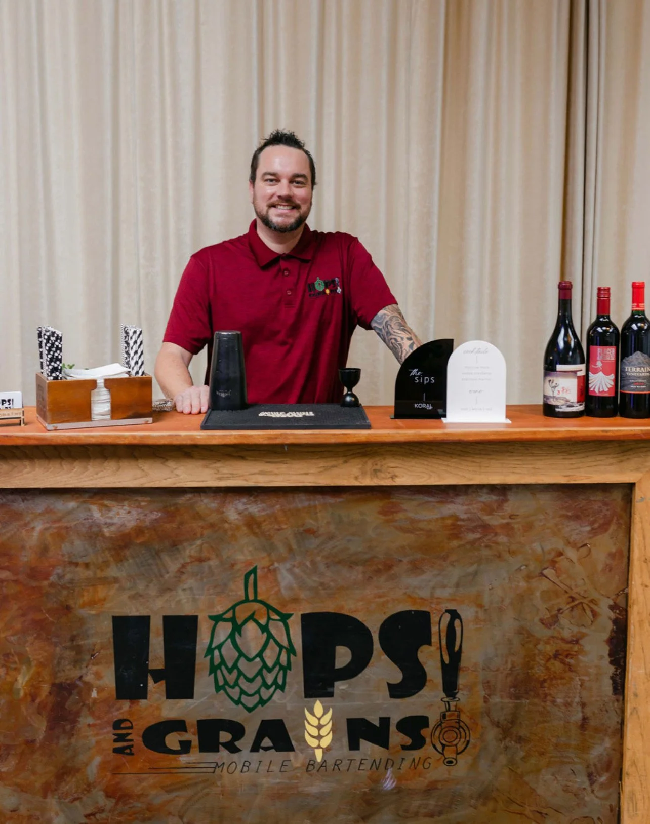 Meet your bar — Hops & Grains
