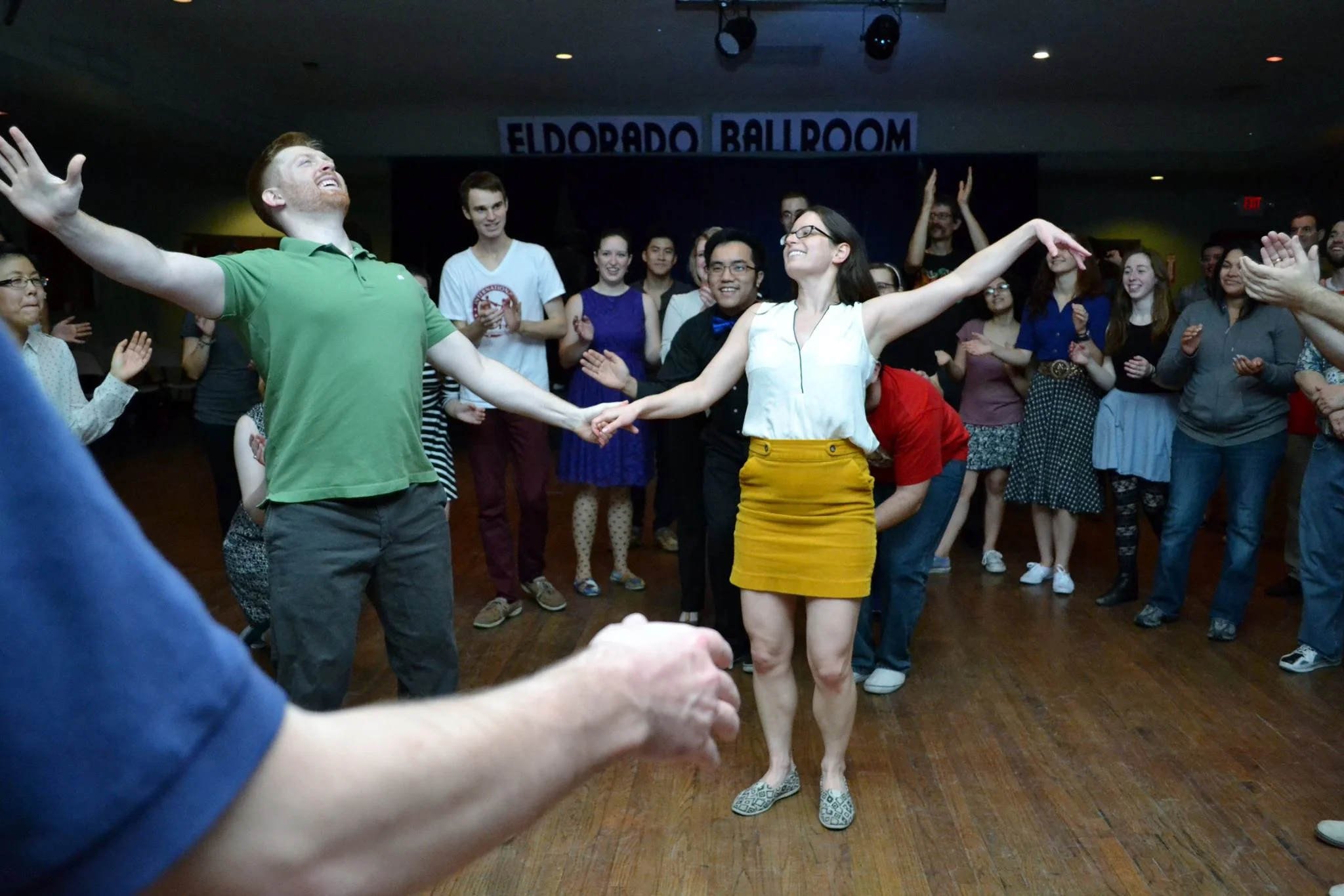 Engagement dance with Rita