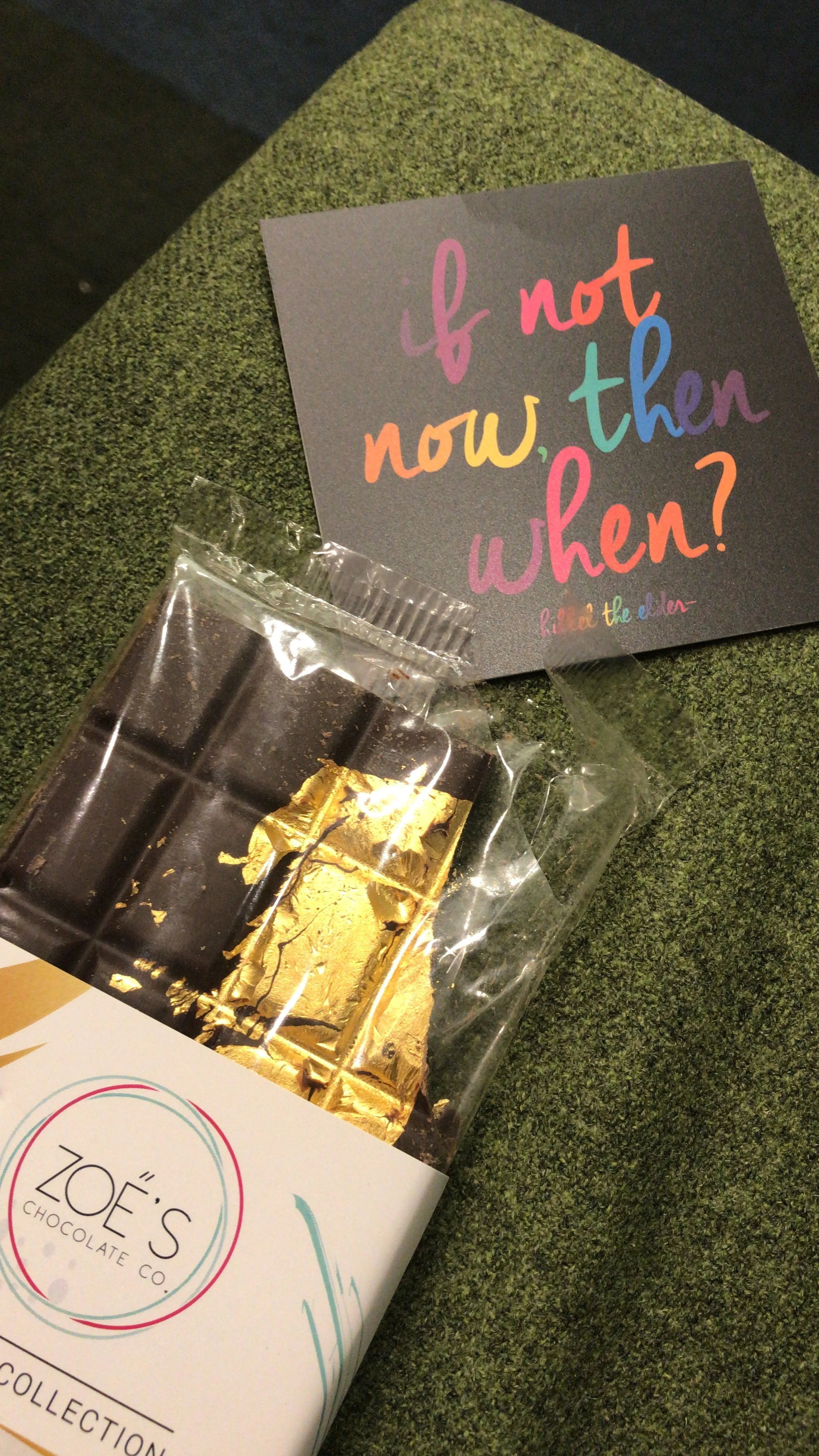 If not now then when? 