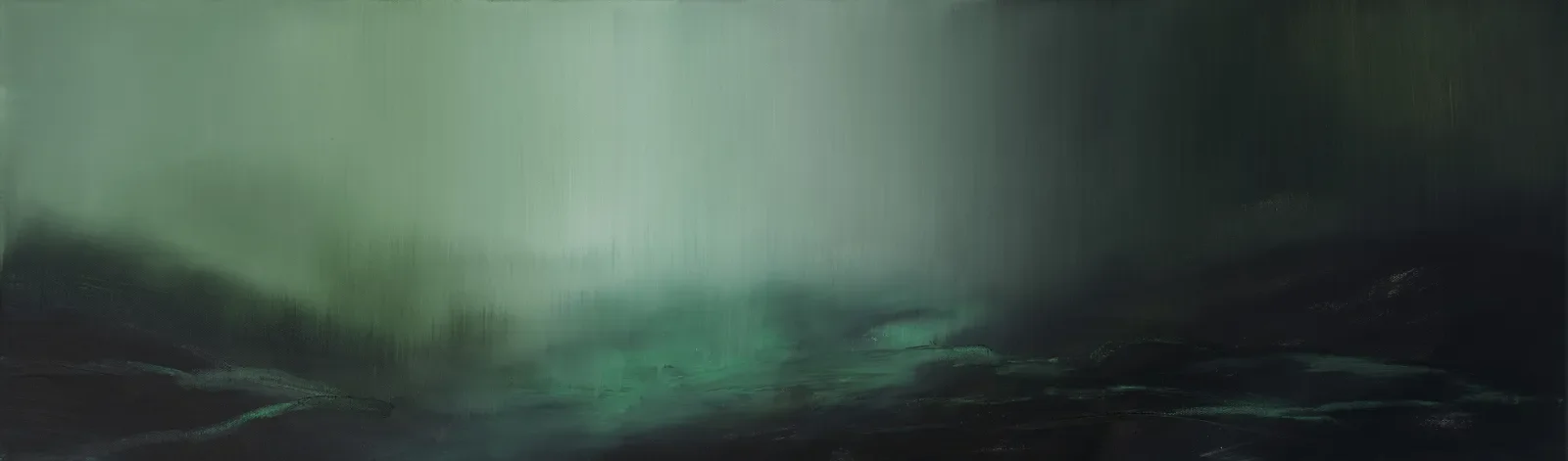 Deep shelter

Oil on deep box canvas
Unframed: 100 x 30cm. Available through the Graystone Gallery, Stockbridge. 