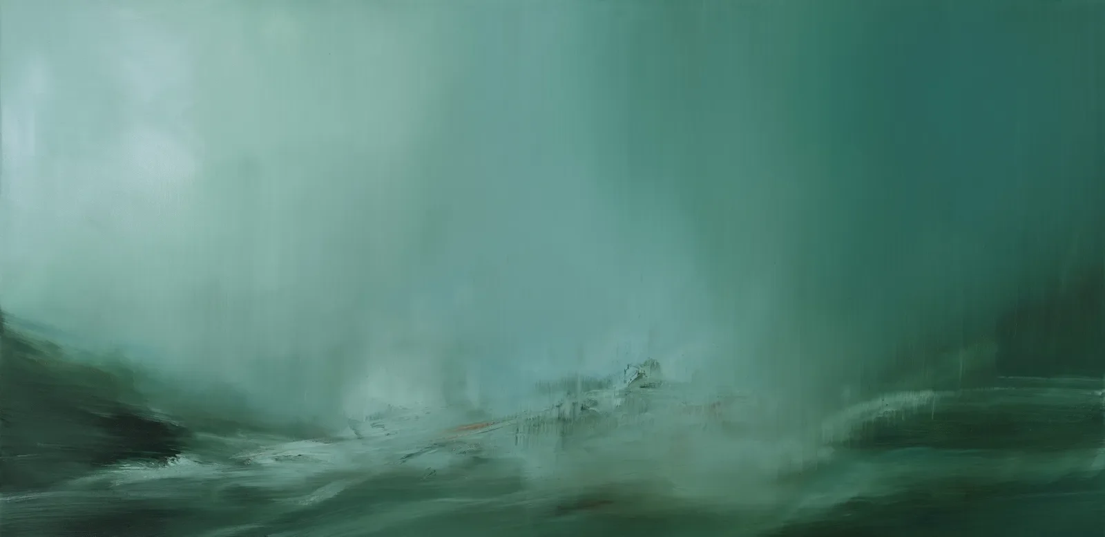 A home elsewhere. 

Oil on deep box canvas
Unframed: 100 x 50 cm. Available through the Graystone Gallery, Stockbridge. 