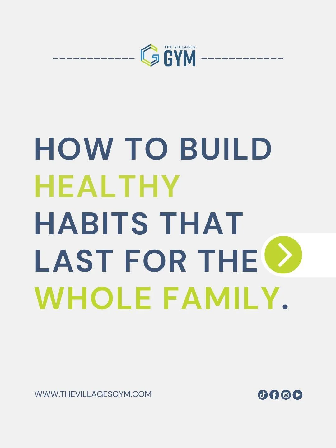 🏋️&zwj;♀️ Building healthy habits isn&rsquo;t about quick fixes &mdash; it&rsquo;s about making small, consistent choices that add up over time.
When your family makes the journey together, those choices become easier and more enjoyable. 🌟

Healthy