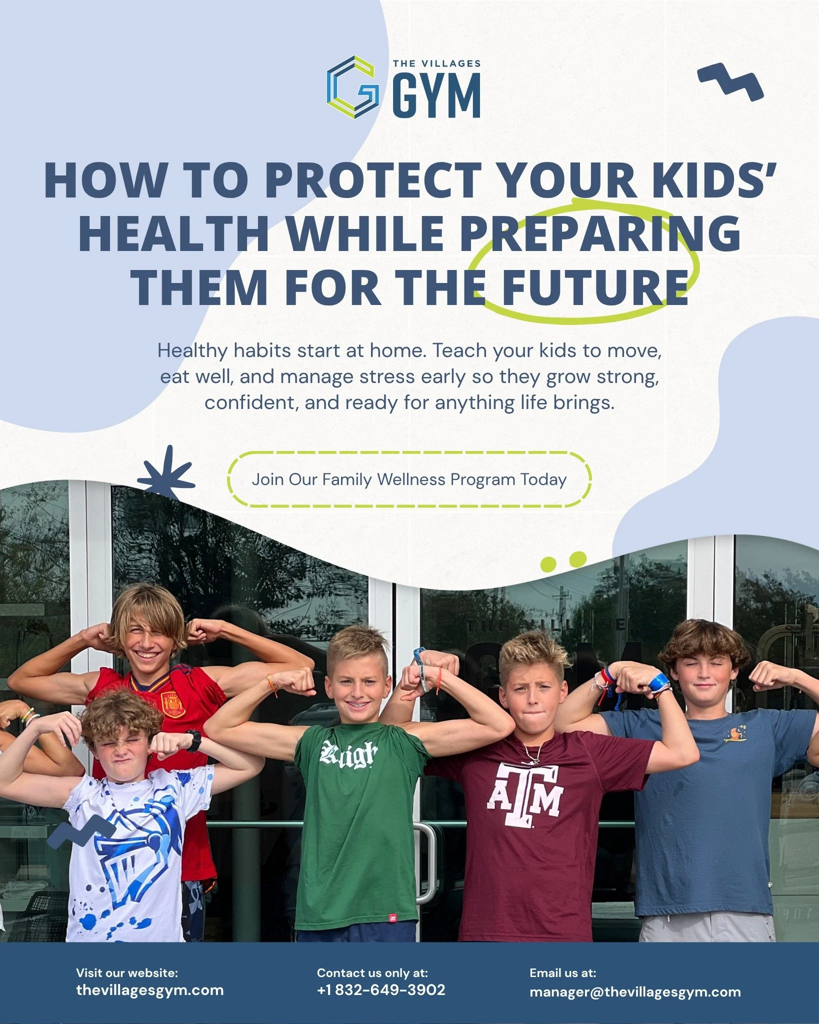 👨&zwj;👩&zwj;👧 Healthy habits start at home.

Teaching kids to eat well, stay active, and manage stress early sets them up for a lifetime of confidence and good health. 🌟

The best gift you can give your children is the foundation for a healthy fu