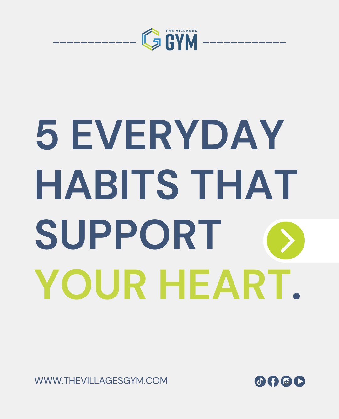 Your heart works for you every single day. The question is &mdash; are your daily habits supporting it?⁠
⁠
Small, consistent actions make the biggest difference over time. Moving regularly, choosing balanced meals, staying hydrated, sleeping well, an