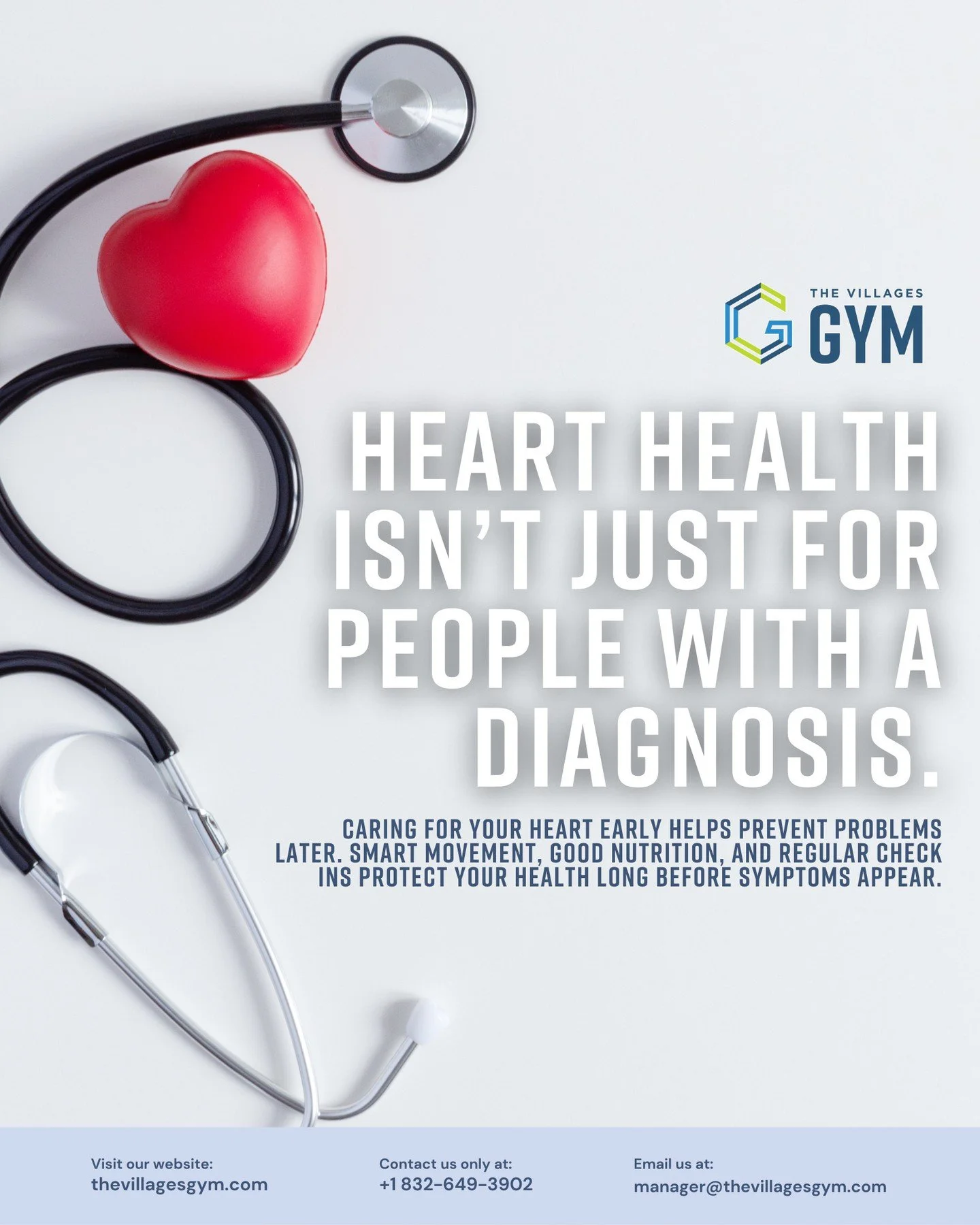 Heart health is not something to think about only after a problem appears.⁠
⁠
Consistent movement, balanced nutrition, proper recovery, and regular check-ins all help protect your heart long before symptoms show up. Prevention is always more powerful