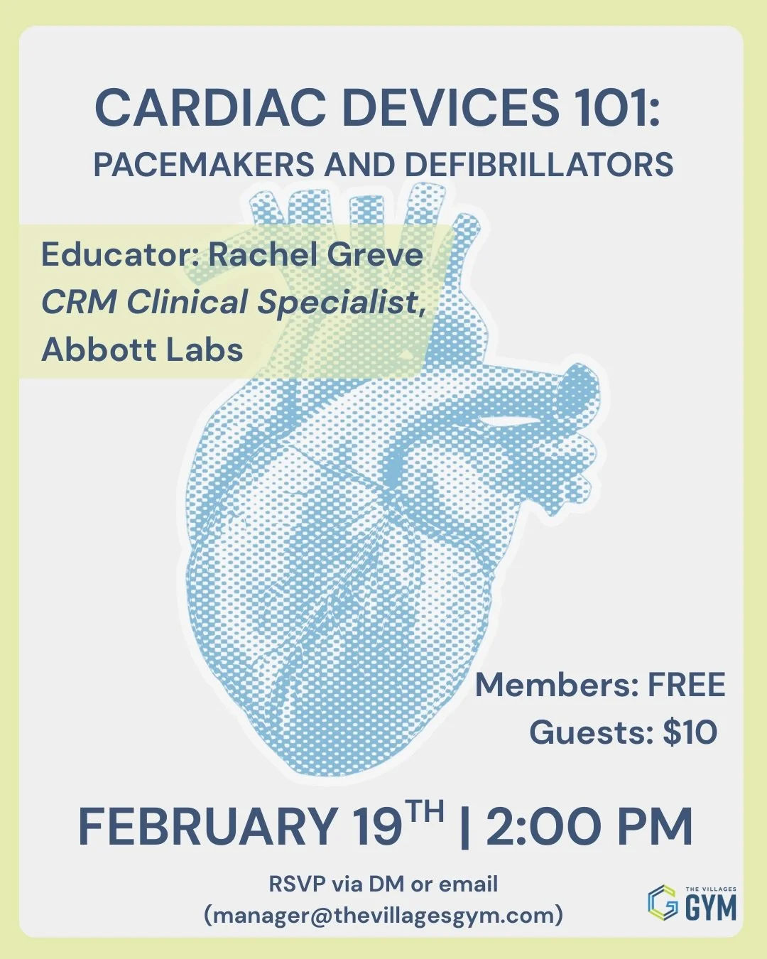 In celebration of Heart Health Month, we&rsquo;re helping you learn more about your heart&rsquo;s needs. ❤️

Join us for an educational conversation designed to help you better understand pacemakers and defibrillators, without the overwhelm.

Date:&n