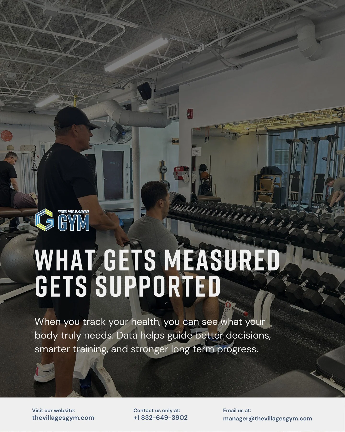 What gets measured gets supported.⁠
⁠
Tracking your health gives you a clearer picture of what your body needs. When progress is measured, training becomes more focused, decisions become smarter, and results become easier to maintain.⁠
⁠
At The Villa