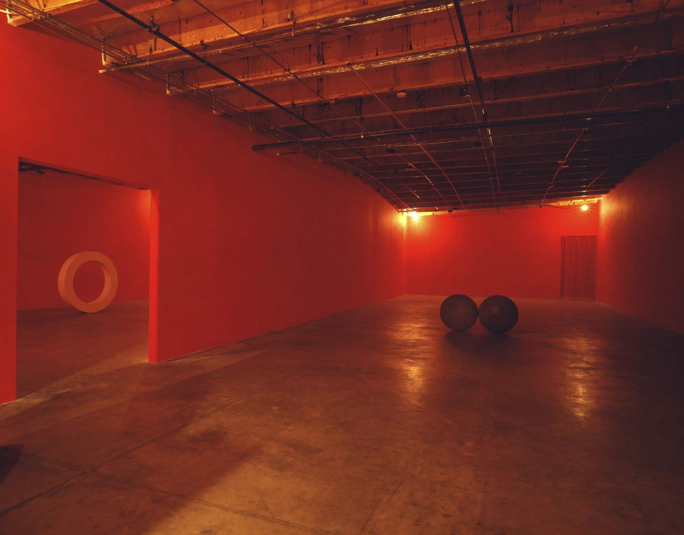 James Lee Beyers The Door Of Innocence and This And This 1986 Installation Fred Hoffman Gallery 1988.jpg