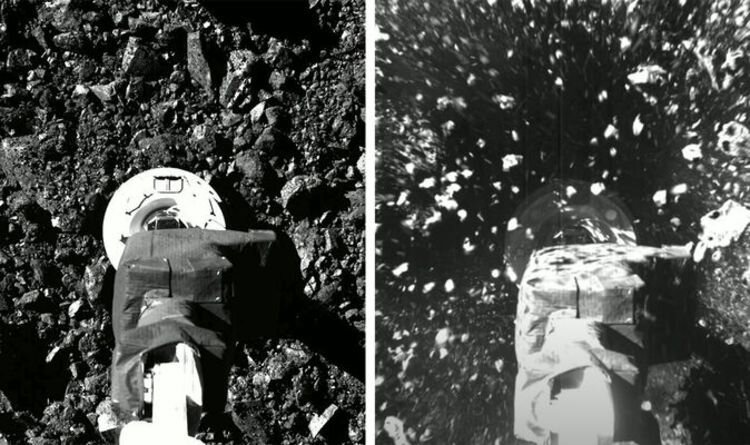 KinetX Aerospace Navigation Team Supports OSIRIS-REx Sample Collection — KinetX