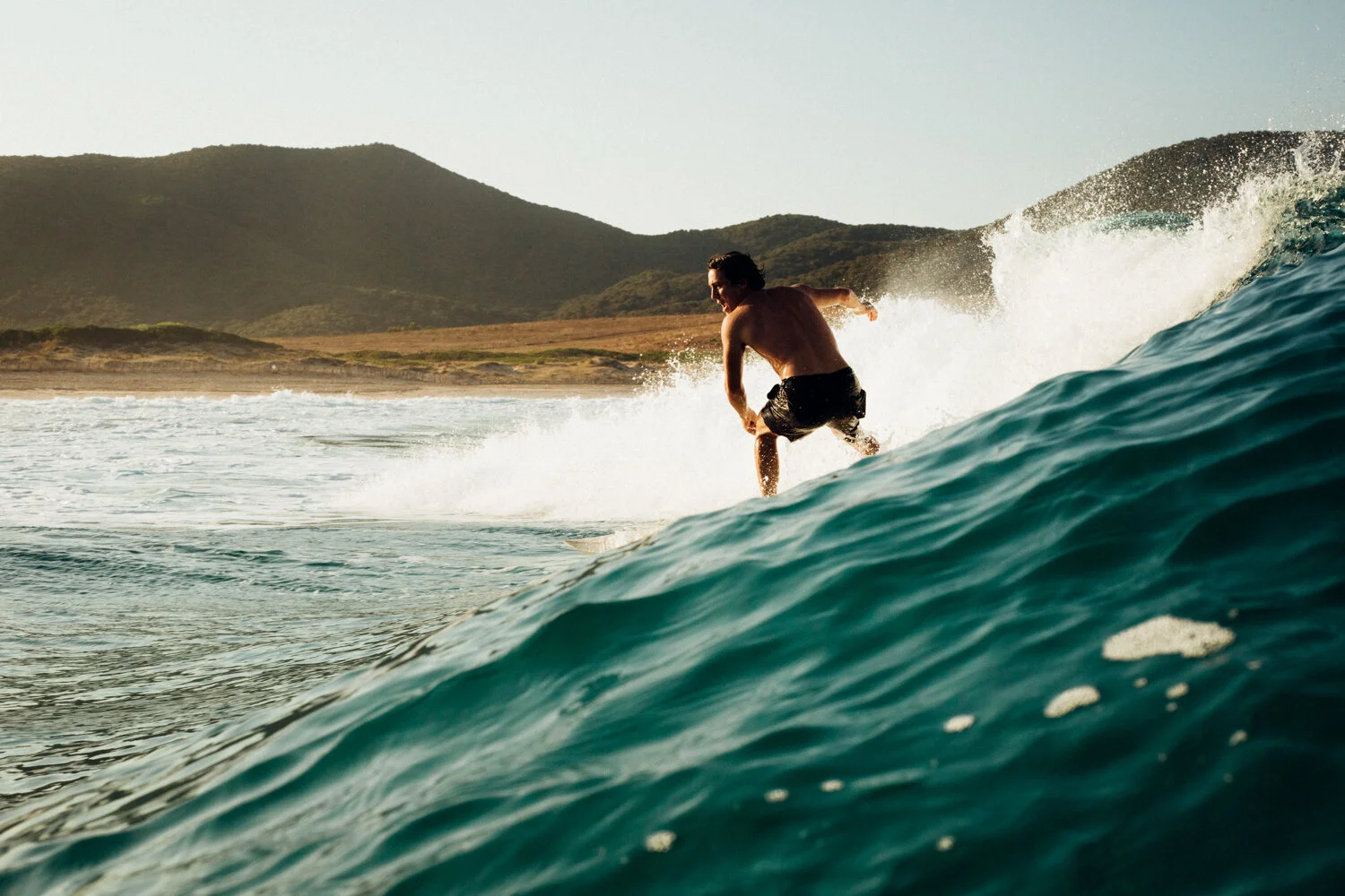 Sunrise Surf in Corsica