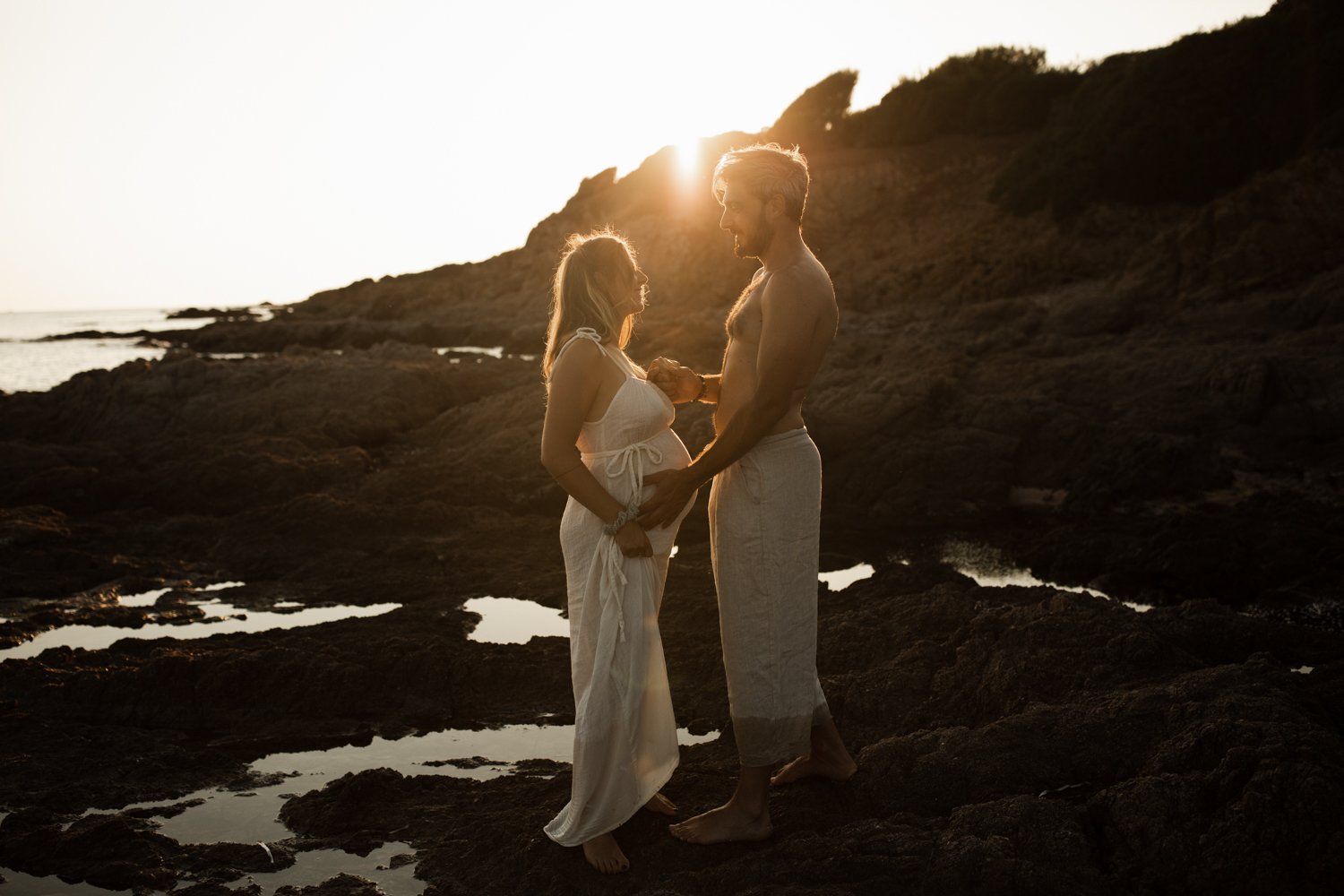 corse corsica photographe photographer ajaccio Krista Espino family famille session Anza Creative beach plage Corse-du-sud sunset Mediterranean sea bebe baby photographie grossesse maternity pregnant enceinte-14.jpg