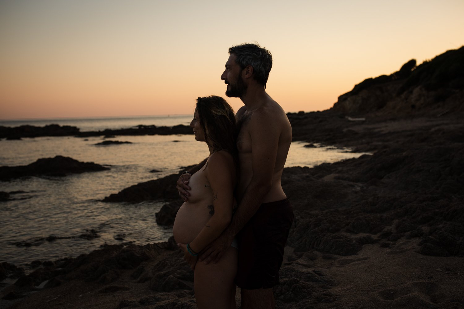 corse corsica photographe photographer ajaccio Krista Espino family famille session Anza Creative beach plage Corse-du-sud sunset Mediterranean sea bebe baby photographie grossesse maternity pregnant enceinte-36.jpg